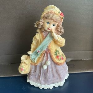 Vintage Girl Figurine